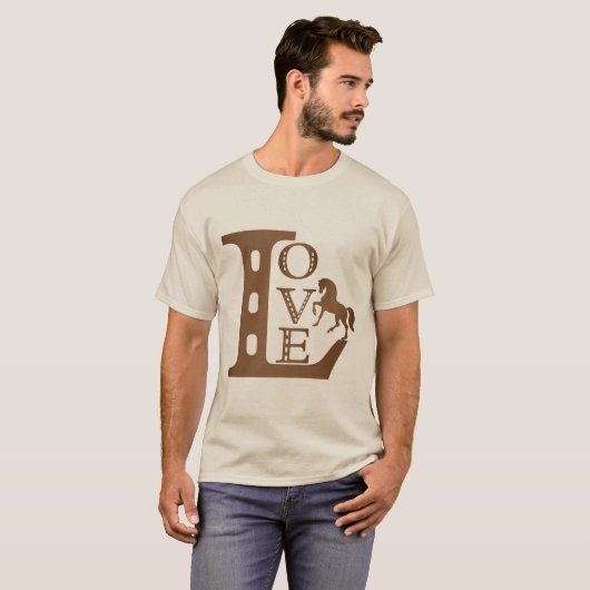 Pferdefreude: Reiten, Gallop und Freiheit T-Shirt (Vorne ganz)