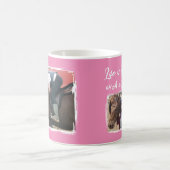 Pferdefreund 2 Foto Kaffeetasse (Mittel)
