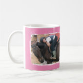 Pferdefreund 2 Foto Kaffeetasse (Links)