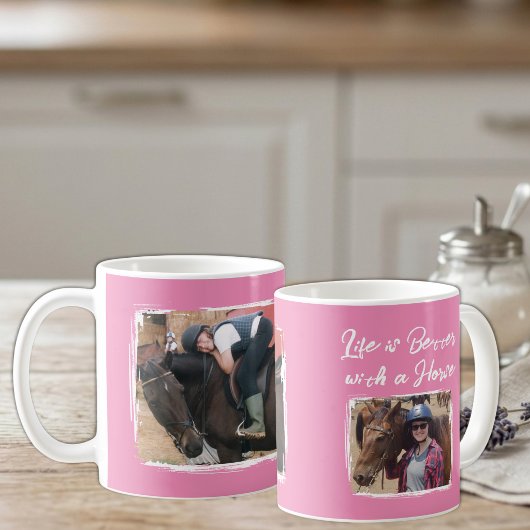 Pferdefreund 2 Foto Kaffeetasse