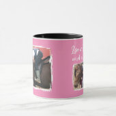 Pferdefreund 2 Foto Tasse (Zentrum)