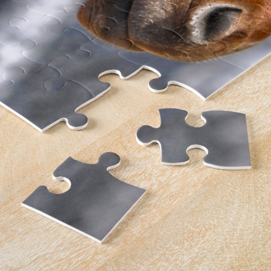 Pferdefreund-Design Puzzle (Seite)