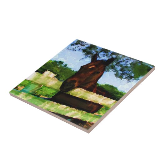 Pferdefreund Fliese (Seite)