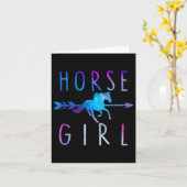 Pferdefreund Reiten Reiten Karte (Gelbe Blume)