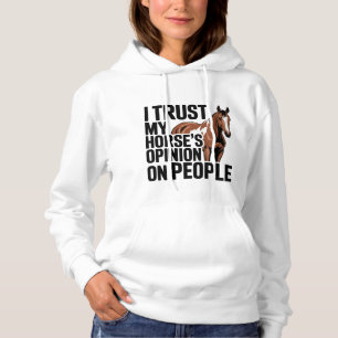 Pferdefreund Western Cowgirl Reitsport Farm Girl Hoodie
