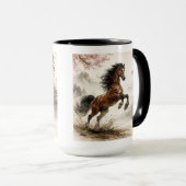 Pferdefreunde, chinesisch tasse (VorderseiteRechts)