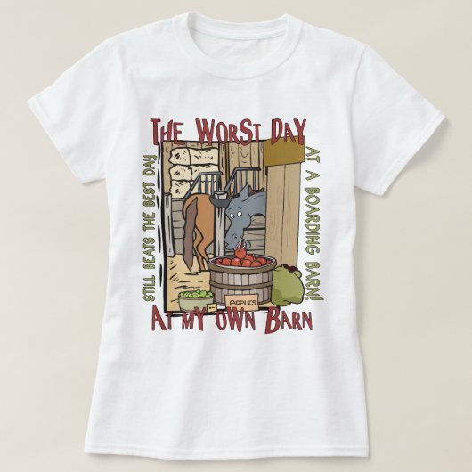 Pferdefreunde Geschenke T-Shirt (Design vorne)