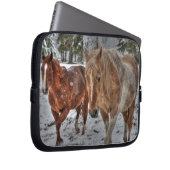 Pferdefreunde Reitsportler Foto Laptopschutzhülle (Vorne Rechts)