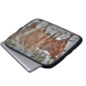 Pferdefreunde Reitsportler Foto Laptopschutzhülle (Vorne Knopf)