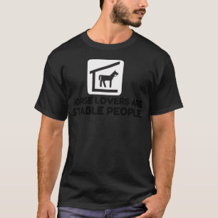 Pferdefreunde sind Tinka-Western T-Shirt