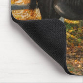 Pferdefreund's schönes Pferdedesign Mousepad (Ecke)