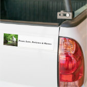 PferdefriedensLiebe-Geduld Autoaufkleber (Auf Lkw)
