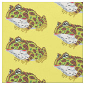 Pferdefrosch Stoff (Nahaufnahme)