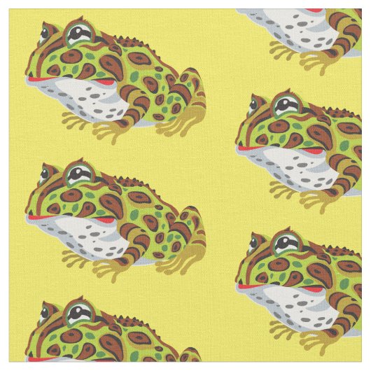 Pferdefrosch Stoff (Nahaufnahme)