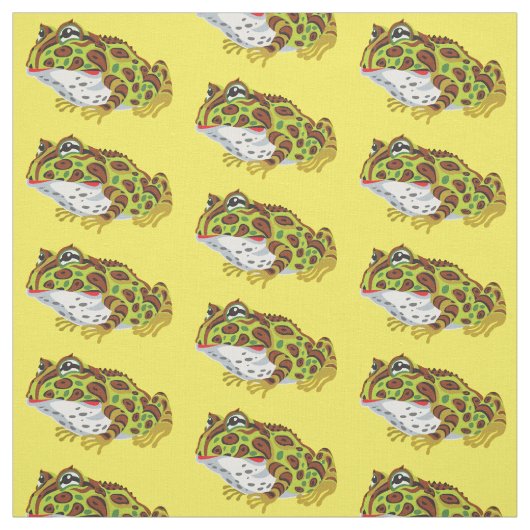Pferdefrosch Stoff (Muster)