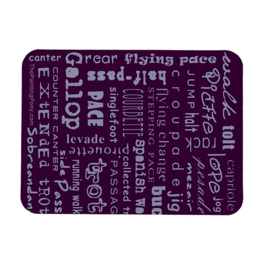 Pferdegaeste Magnet (Horizontal)