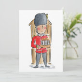 Pferdegarde zum Geburtstag Einladung (Stehend Vorderseite)