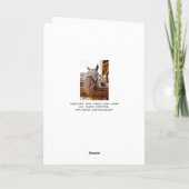 PferdeGeburtstagskarte Karte (Rückseite)