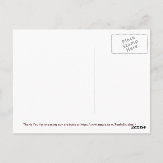 Pferdegeist-Postkarten Postkarte (Rückseite)