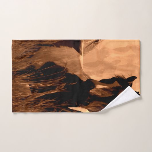 Pferdegeister Badhandtuch Set (Handtuch)