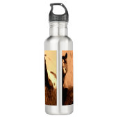 Pferdegeister Edelstahlflasche (Rückseite)