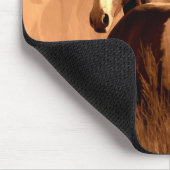 Pferdegeister Mousepad (Ecke)