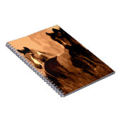 Pferdegeister Notizblock (Rechte Seite)