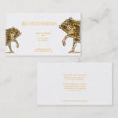 Pferdegeschäfts-Marketing Visitenkarte (Vorne/Hinten)
