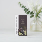 Pferdegeschäfts-Marketing Visitenkarte (Stehend Vorderseite)