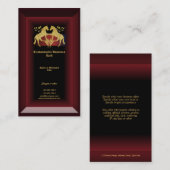 Pferdegeschäftsprofil-Ranch-Western Visitenkarte (Vorne/Hinten)