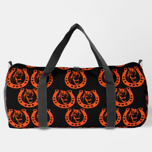Pferdegeschenk Duffle Bag (Rückseite)