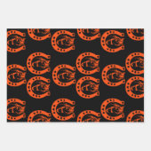Pferdegeschenk Geschenkpapier Set (Vorderseite 3)