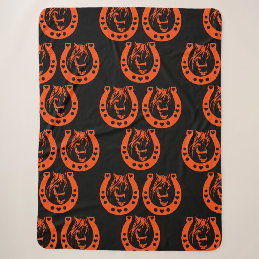 Pferdegeschenk Sherpadecke (Vorderseite)