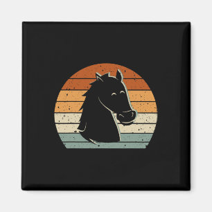 Pferdegeschenke für Damen Frauen Mädchen Pferd Lov Magnet