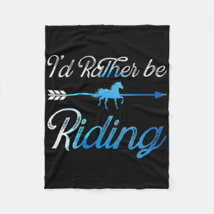 Pferdegeschenke für Mädchen. Reiten4 Fleecedecke