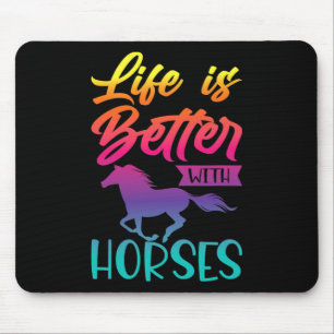 Pferdegeschenke für Mädchen. Reiten6 Mousepad