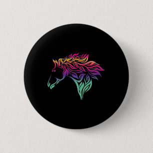 Pferdegeschenke für Mädchen. Riding8 Button