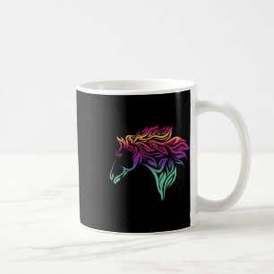 Pferdegeschenke für Mädchen. Riding8 Kaffeetasse