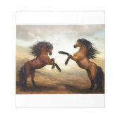 Pferdegeschenke Notizblock (Vorderseite)