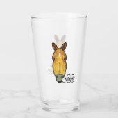 Pferdegesicht Neigh Glas (Rückseite)