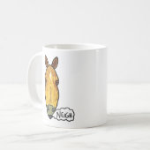 Pferdegesicht Neigh Kaffeetasse (Vorderseite Links)