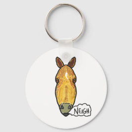 Pferdegesicht Neigh Schlüsselanhänger