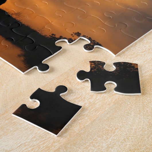 Pferdegewässer Eichenbaum Naturland Puzzle (Seite)