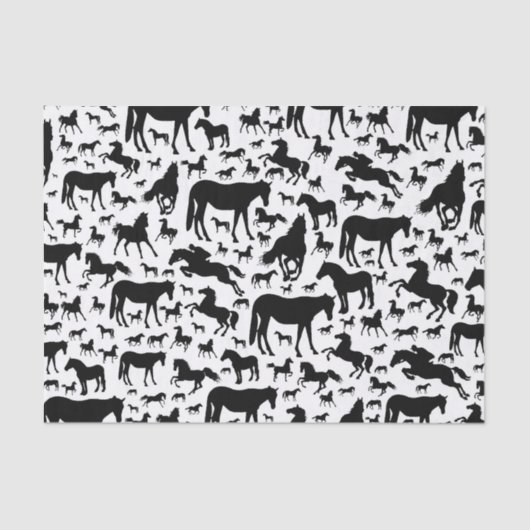 Pferdegewebe oder Entbeinungspapier Seidenpapier (Vorderseite)