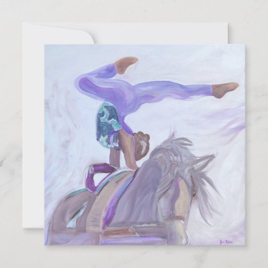 Pferdegewölbe Einladung (Vorderseite)