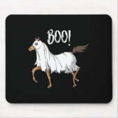 Pferdeghost Kostümspass Reitpferd Lover Hal Mousepad (Vorne)