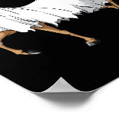 Pferdeghost Kostümspass Reitpferd Lover Hal Poster (Ecke)