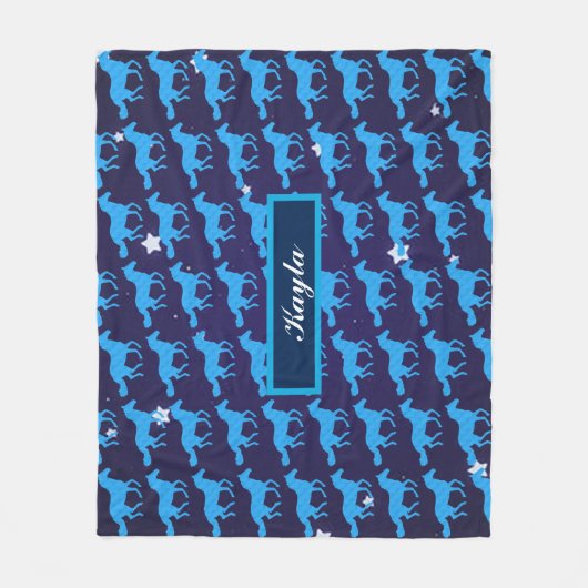 PferdeGirl Fleecedecke (Vorderseite)