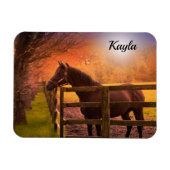 PferdeGirl Magnet (Horizontal)