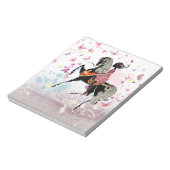 PferdeGirl Notizblock (Rotiert)